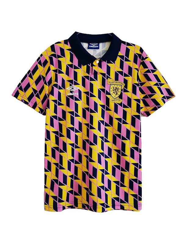 Scotland Maillot de football rétro en Écosse, maillot de football pour homme 1991-1993